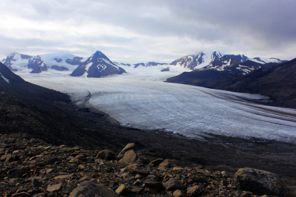Ледник Финстервальдера. 