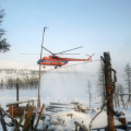 Окончание сезона. Вертолет на базу. Река Энач (2).JPG